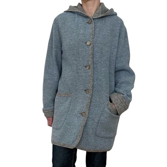 GOTTSTEIN MECIDA PURE MERINO LAMBSWOOL TRACHTEN JACKET WOMEN SIZE M/L - Picture 3 of 16